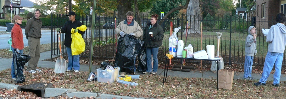 Fall Alley Clean-Up!