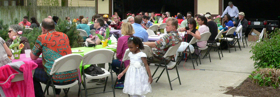 Borrowing Tables, Chairs, and Tent